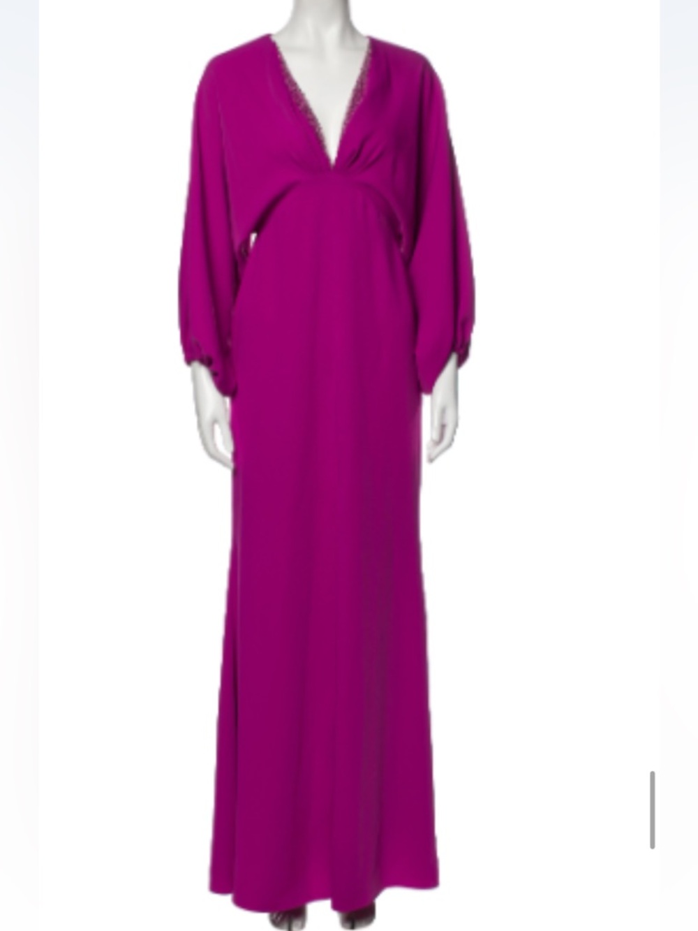 Sachin and Babi gabby gown magenta used good